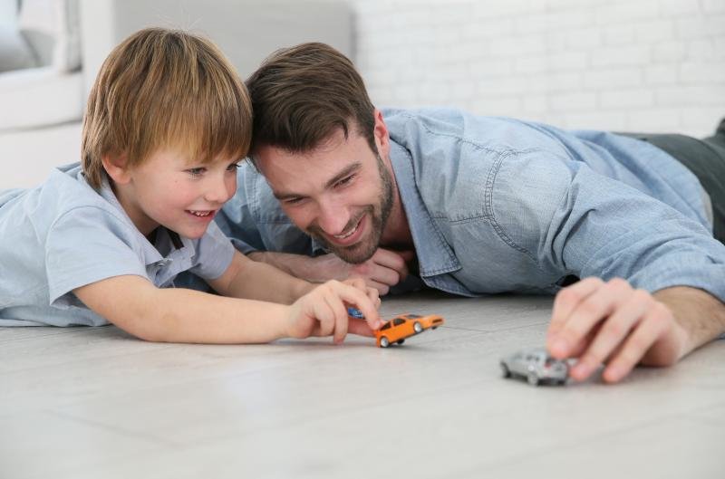 Игра с отцом может улучшить самообладание детей